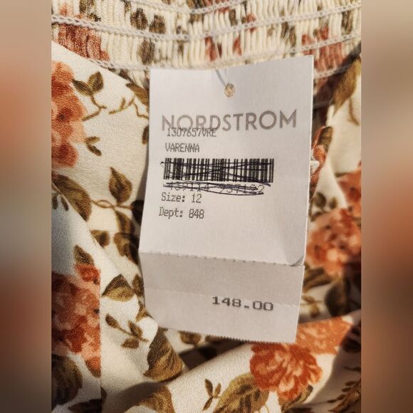 NWT Reformation Reign Top in Foliage Size 12 - Picture 10 of 10